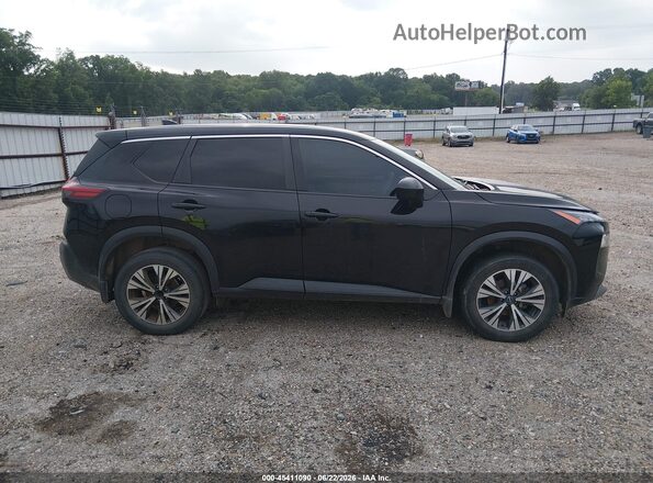 JN8BT3BA6PW004993 2023 NISSAN ROGUE Black Widok wnętrza z tyłu