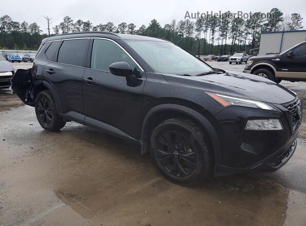 JN8BT3BA6PW013290 2023 NISSAN ROGUE Черный Передняя правая четверть