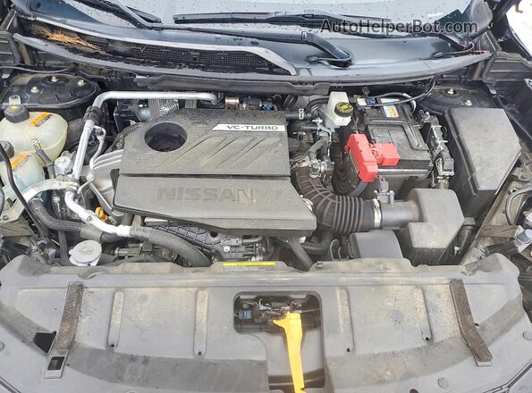 JN8BT3BA6PW013290 2023 NISSAN ROGUE Черный Вид подкапотного пространства