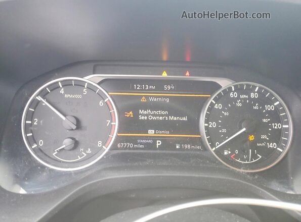 JN8BT3BA6PW013290 2023 NISSAN ROGUE Черный Вид щитка приборов