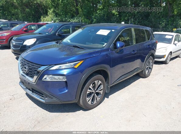 JN8BT3BA6PW015234 2023 NISSAN ROGUE Синий Передняя левая четверть