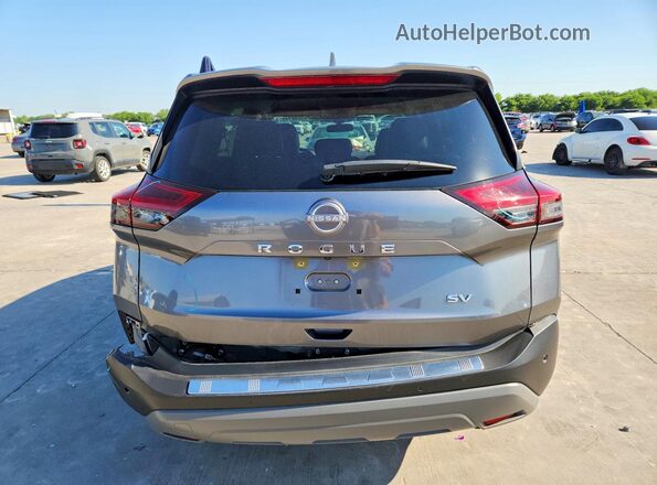 JN8BT3BA6PW411907 2023 NISSAN ROGUE Gray Вид ззаду