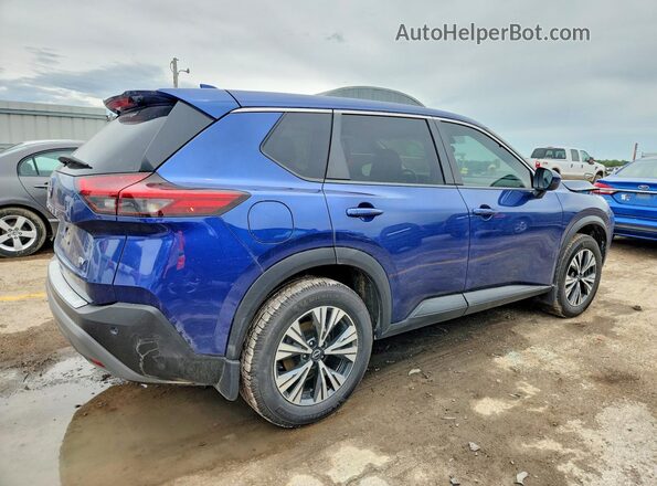 JN8BT3BA6PW413642 2023 NISSAN ROGUE Blue Tył prawy