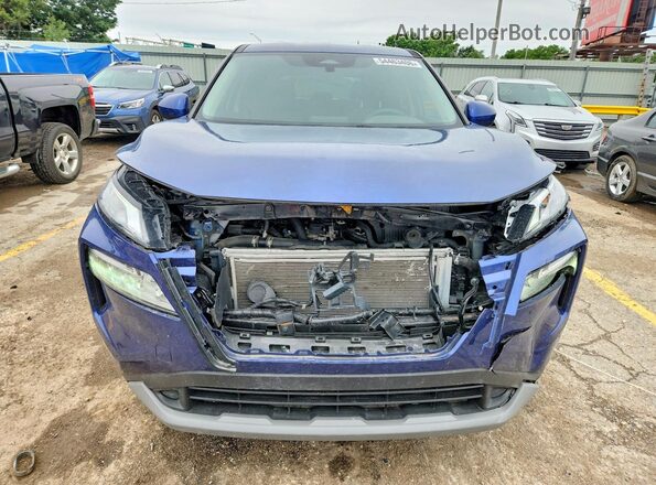 JN8BT3BA6PW413642 2023 NISSAN ROGUE Blue Widok z przodu
