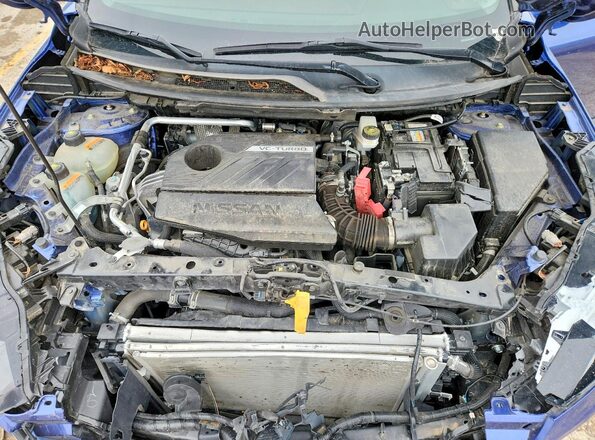 JN8BT3BA6PW413642 2023 NISSAN ROGUE Blue Widok wnętrza z tyłu