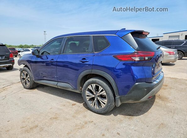 JN8BT3BA6PW414998 2023 NISSAN ROGUE Blue Задня ліва чверть