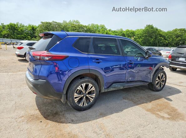 JN8BT3BA6PW414998 2023 NISSAN ROGUE Blue Задня права чверть