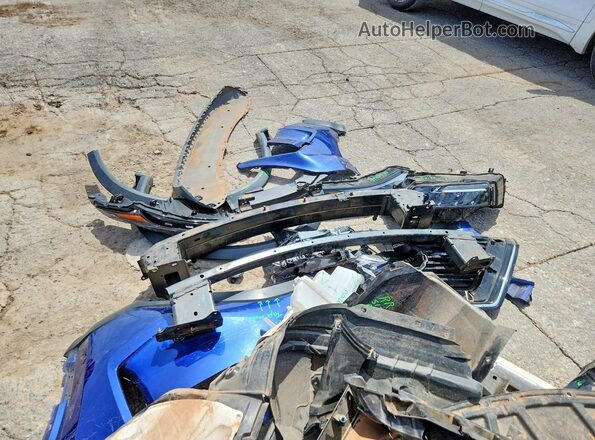JN8BT3BA6PW414998 2023 NISSAN ROGUE Blue Вид наклейки з VIN-кодом