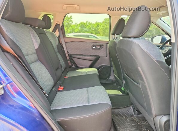 JN8BT3BA6PW414998 2023 NISSAN ROGUE Blue Вид задньої частини салону