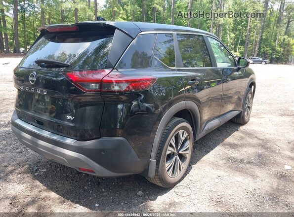JN8BT3BA7PW005084 2023 NISSAN ROGUE Black Trasero derecho