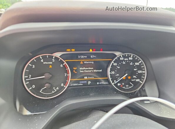 JN8BT3BA7PW408420 2023 NISSAN ROGUE Silver ხელსაწყოთა პანელის ხედი