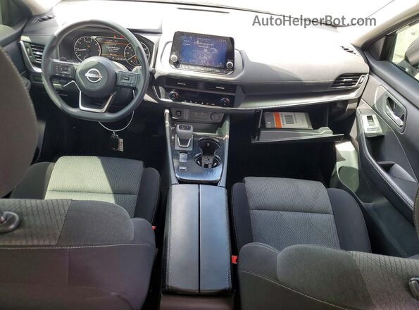 JN8BT3BA7RW005962 2024 NISSAN ROGUE Gray Dashboard view