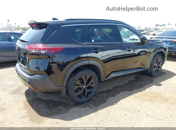 JN8BT3BA8PW009578 2023 NISSAN ROGUE Black Հետևի աջ