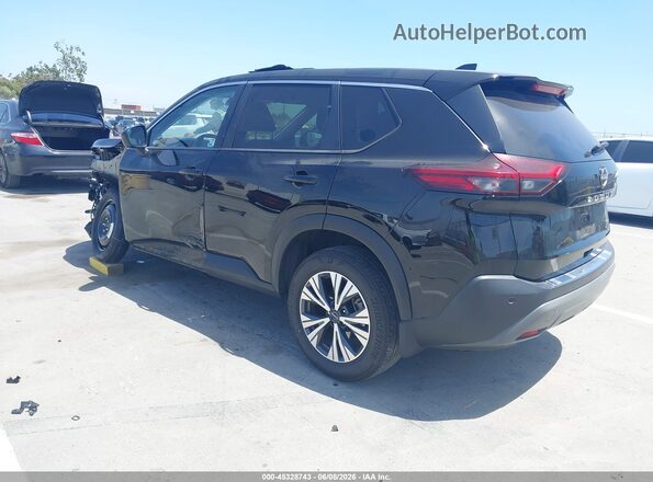 JN8BT3BA8PW427140 2023 NISSAN ROGUE Black Задня ліва чверть