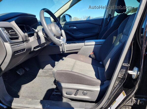 JN8BT3BA8RW361854 2024 NISSAN ROGUE Черный Вид салона спереди