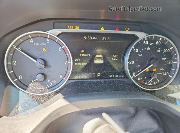 JN8BT3BA8RW361854 2024 NISSAN ROGUE Черный Вид щитка приборов