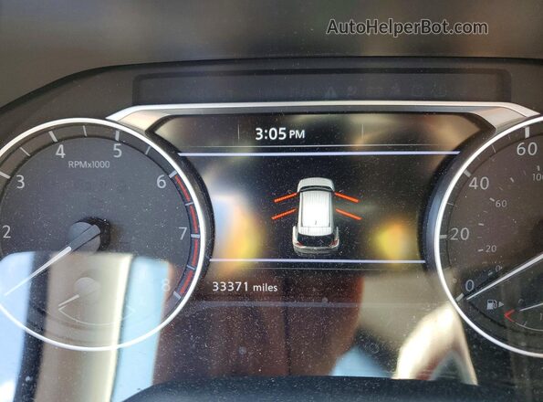 JN8BT3BA9PW435490 2023 NISSAN ROGUE Black Vista del cuadro de instrumentos
