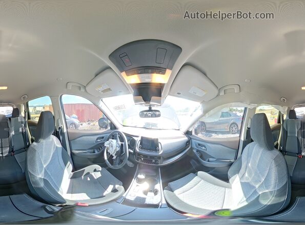 JN8BT3BA9PW435490 2023 NISSAN ROGUE Black Vista interior de 360 grados