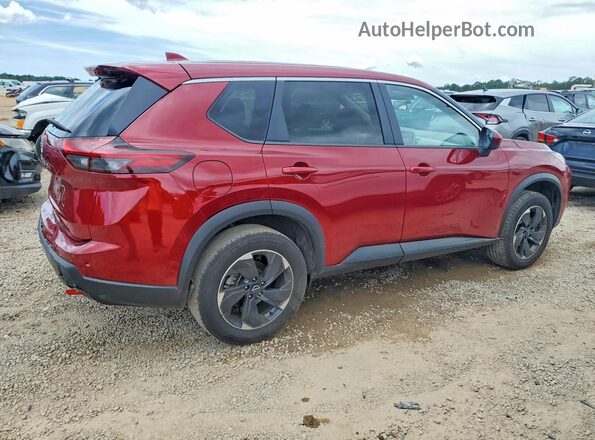 JN8BT3BA9SW344325 2025 NISSAN ROGUE Burgundy Задня права чверть