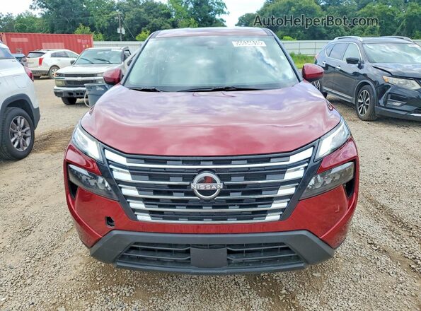 JN8BT3BA9SW344325 2025 NISSAN ROGUE Burgundy Вид спереду