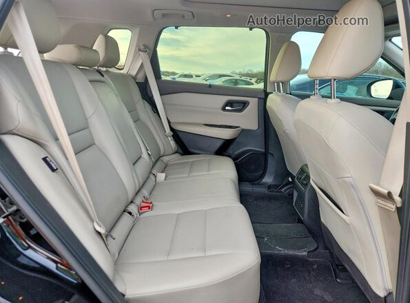 JN8BT3BAXPW420738 2023 NISSAN ROGUE Black Rear interior view