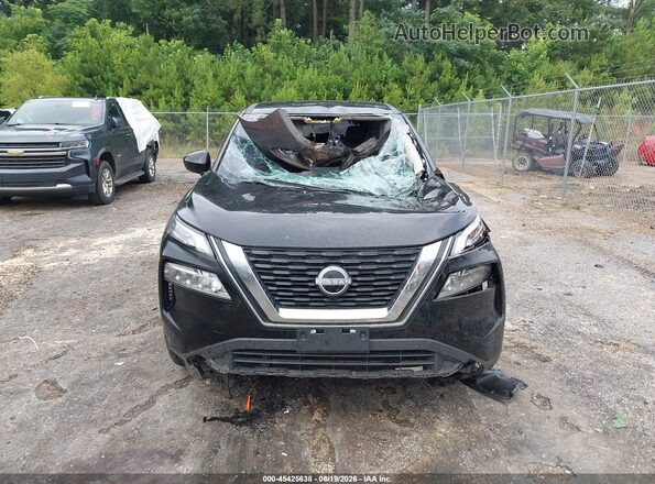 JN8BT3BAXPW436129 2023 NISSAN ROGUE Black უკანა სალონის ხედი