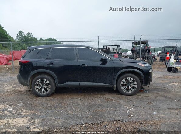 JN8BT3BAXPW436129 2023 NISSAN ROGUE Black სალონის 360-გრადუსიანი ხედი