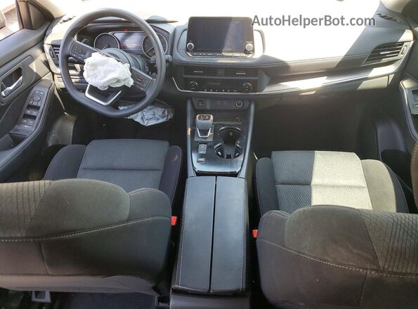 JN8BT3BAXRW360821 2024 NISSAN ROGUE Gray Вид панелі приладів