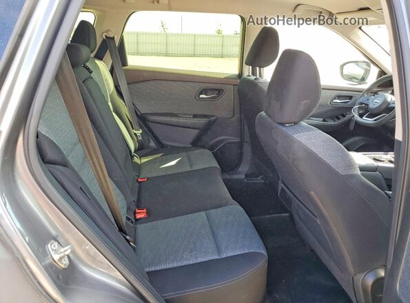 JN8BT3BB0PW469732 2023 NISSAN ROGUE Charcoal Rear interior view