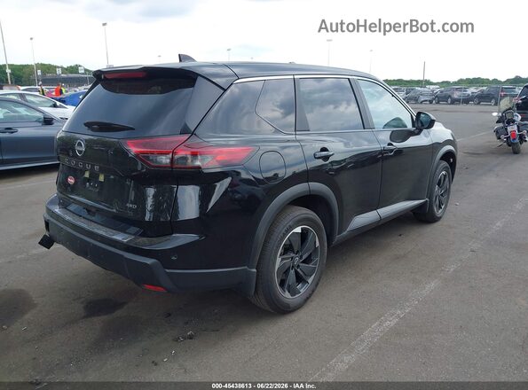 JN8BT3BB1SW149683 2025 NISSAN ROGUE Черный Задняя правая четверть