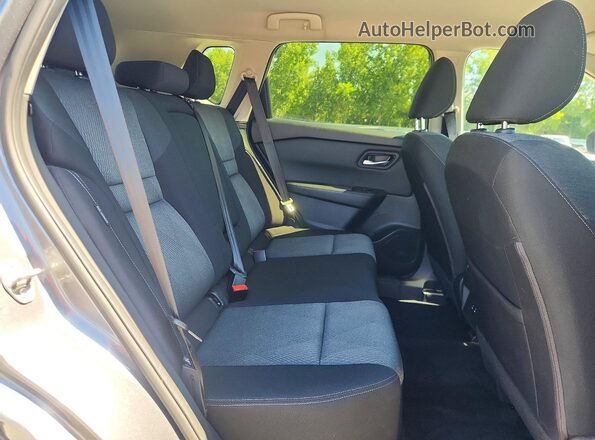 JN8BT3BB1SW154074 2025 NISSAN ROGUE Gray უკანა სალონის ხედი