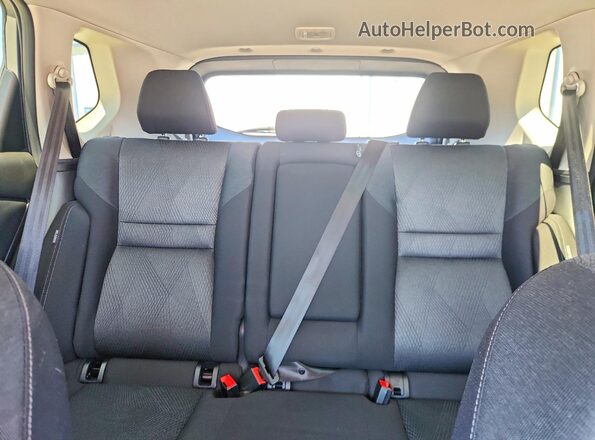 JN8BT3BB1SW154074 2025 NISSAN ROGUE Gray უკანა სავარძლების ხედი