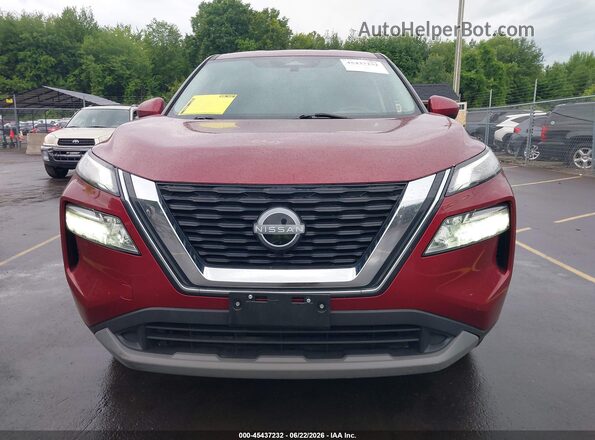 JN8BT3BB3PW196303 2023 NISSAN ROGUE Burgundy Vista del cuadro de instrumentos