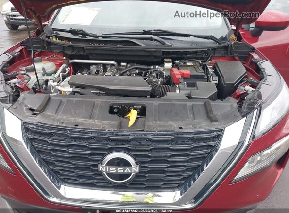 JN8BT3BB3PW196303 2023 NISSAN ROGUE Burgundy Vista trasera
