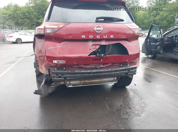 JN8BT3BB3PW196303 2023 NISSAN ROGUE Burgundy Vista frontal