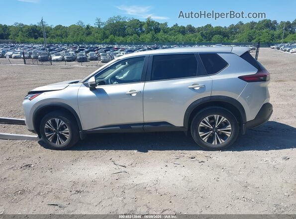 JN8BT3BB3PW472558 2023 NISSAN ROGUE Gray Widok wnętrza 360 stopni