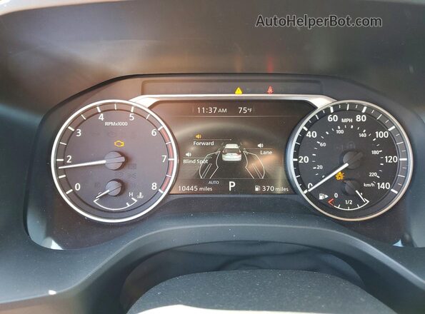 JN8BT3BB3SW151919 2025 NISSAN ROGUE Gray Instrument cluster view