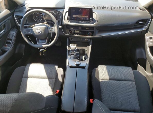 JN8BT3BB3SW151919 2025 NISSAN ROGUE Gray Dashboard view