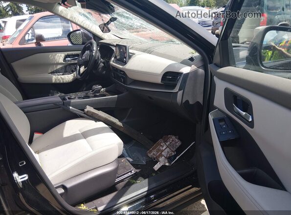 JN8BT3BB5SW166809 2025 NISSAN ROGUE Black Front interior view