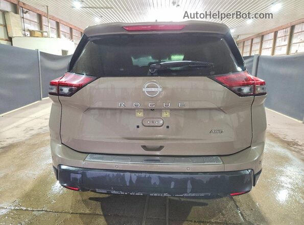 JN8BT3BB7SW159974 2025 NISSAN ROGUE Brown Vista trasera