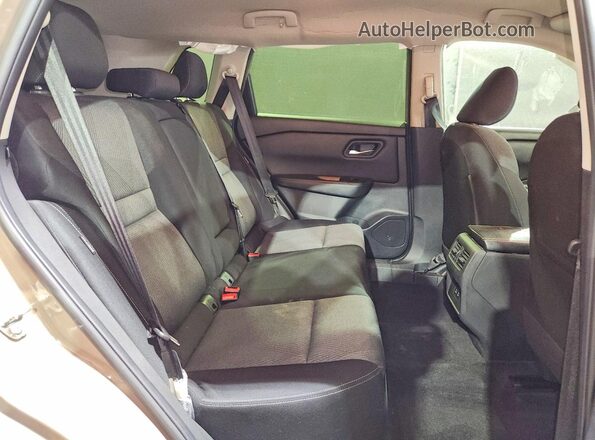JN8BT3BB7SW159974 2025 NISSAN ROGUE Brown Vista interior trasera