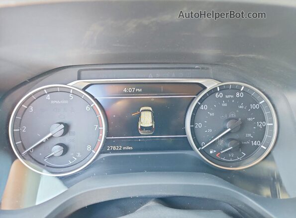 JN8BT3BB8SW149003 2025 NISSAN ROGUE Brown Vista del cuadro de instrumentos