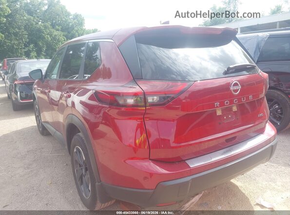JN8BT3BB8SW417161 2025 NISSAN ROGUE Red Հետևի ձախ