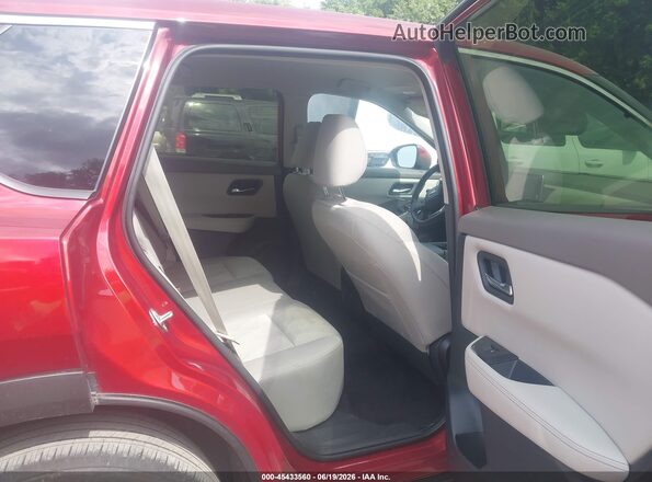 JN8BT3BB8SW417161 2025 NISSAN ROGUE Red VIN կոդի պիտակի տեսք