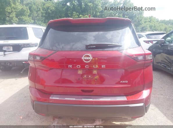 JN8BT3BB8SW417161 2025 NISSAN ROGUE Red 