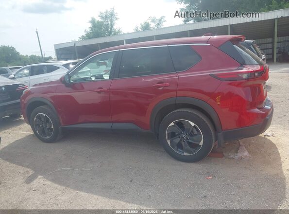 JN8BT3BB8SW417161 2025 NISSAN ROGUE Red Սալոնի 360 աստիճան տեսք