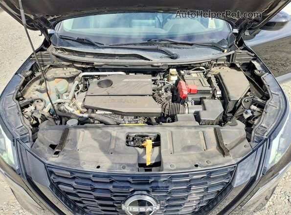 JN8BT3BB9PW209975 2023 NISSAN ROGUE Black Engine compartment view