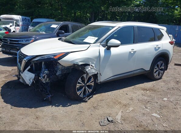 JN8BT3BB9PW478672 2023 NISSAN ROGUE Белый Передняя левая четверть