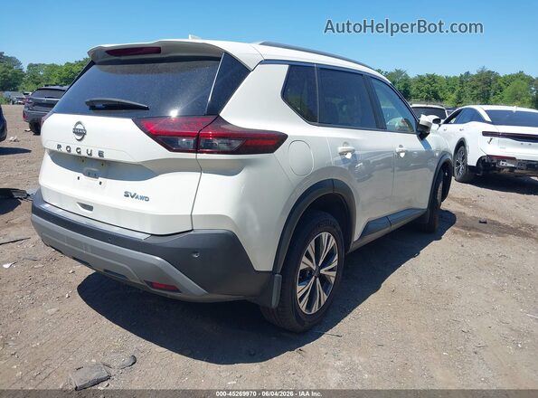 JN8BT3BB9PW478672 2023 NISSAN ROGUE Белый Задняя правая четверть