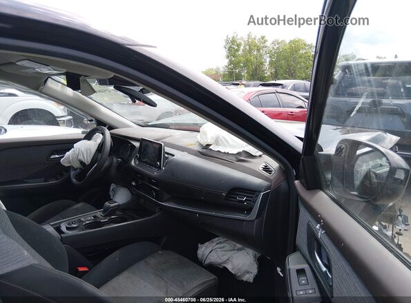 JN8BT3BBXPW494802 2023 NISSAN ROGUE Black Widok wnętrza z przodu